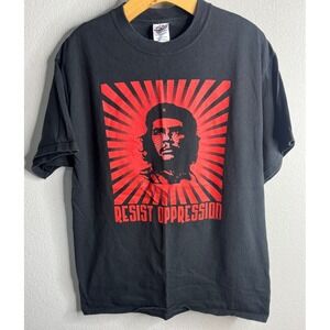 Che‎ Guevara Resist Oppression Vintage Graphic Print T Shirt Delta Magnum